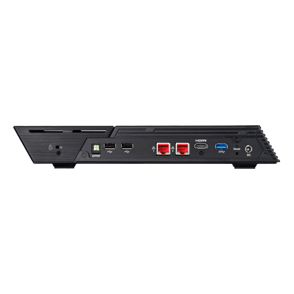 ASUSTOR Flashstor Series FS6706T NAS Back View (I/O ports)